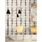 RoomMates Brown Mid-Century Beads Peel & Stick Wallpaper